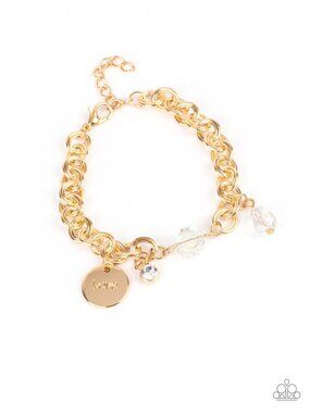 Paparazzi Gold Chain Bracelet (BH013)